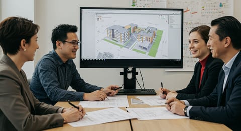 Two professionals in a consultation meeting