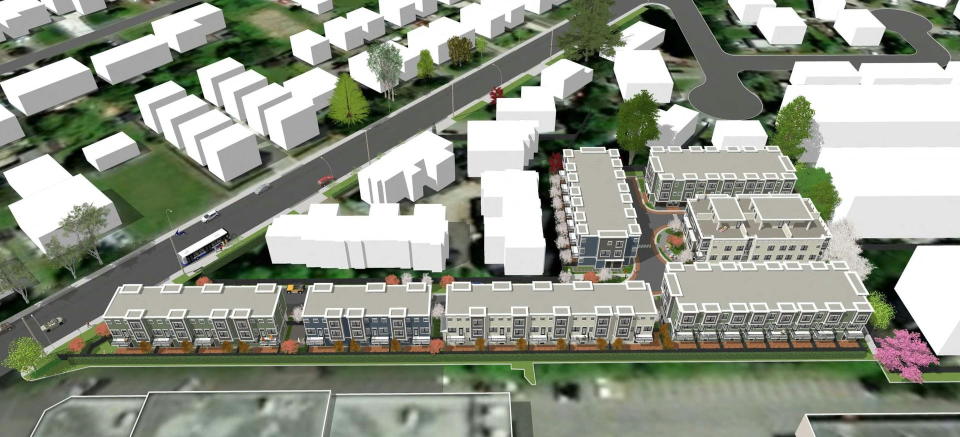 Ladner Townhouses rendering