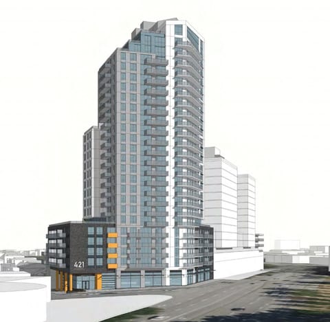 Concrete superstructure