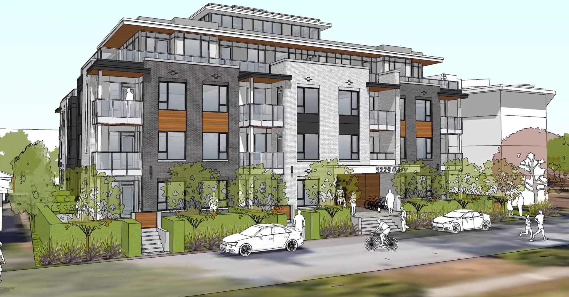 Wood frame structure